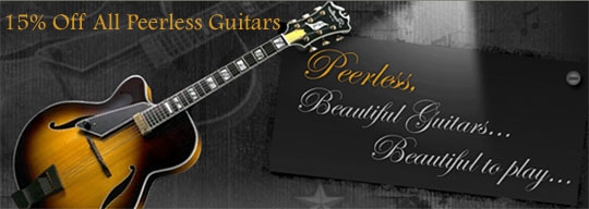 Peerless Guitars 15% Off