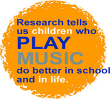 Children who play music do better in school.