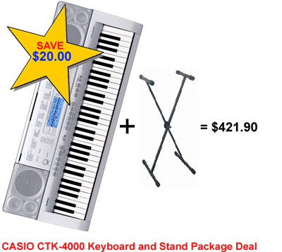 CTK-4000 Super Student Pack 1