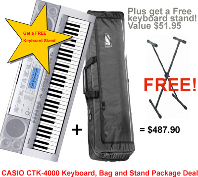 CTK-4000 Super Student Pack 2