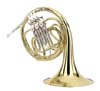 BE603-1 BESSON SINGLE FRENCH HORN IN F OUTFIT 3 VALVES INCLUDES ALTERNATIVE Eb CROOK LACQUER