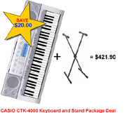 CTK-4000 Super Student Pack 1