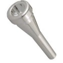 DENIS WICK 6882-1 HEAVY TOP TRUMPET MOUTHPIECE CUP DIAMETER 17mm SILVER PLATED