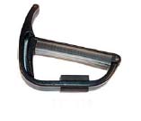 HERIBA Heavy plastic with ratchet closure. Press to lock.