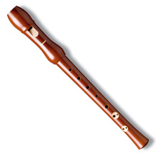 HOHNER 9550 MUSICA RECORDER C SOPRANO 2 PIECES PEARWOOD LACQUERED