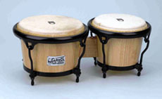 TOCA WOOD BONGOS 7+ 8 1/2"
