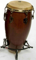 TOCA 12 1/2 TRADITIONAL SERIES CONGA - DARK WALNUT