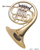 JUPITER F single French Horn with moulded case 452L