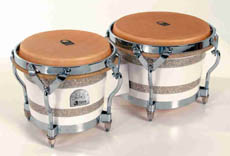 TOCA LIMITED EDITION 7+ 8 1/2 BONGOS - Silver Glitter