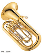 JUPITER Bb Euphonium with moulded case 470