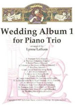 LATHAM WEDDING ALBUM VOL 1 FOR VIOLIN CELLO AND PIANO