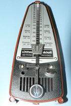 WITTNER PICCOLO METRONOME - BROWN
