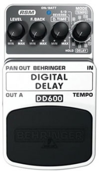 BEHRINGER DD600 Digital Delay Effects Pedal