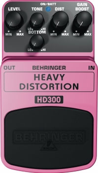 BEHRINGER HD300 Heavy Distortion Effects Pedal