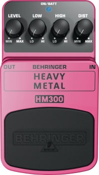BEHRINGER HM300 Heavy Metal Effects Pedal