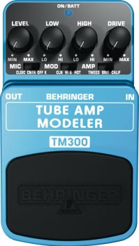 BEHRINGER TM300 Tube Amp Modeler Effects Pedal