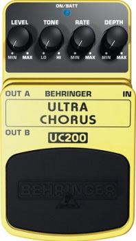 BEHRINGER UC200 Ultra Chorus Effects Pedal