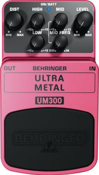 BEHRINGER UM300 Ultra Metal Effects Pedal