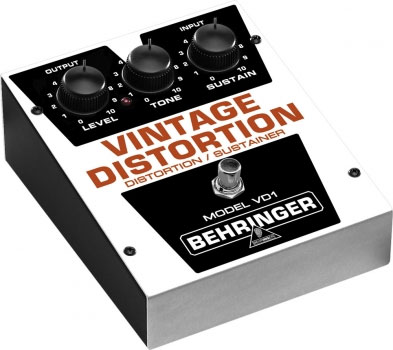 BEHRINGER VD1 Vintage Style Distortion Sustainer