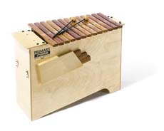 SONOR GBXP 1 DEEP BASS XYLOPHONE 16 BARS 1 PAIR SCH15 MALLETS