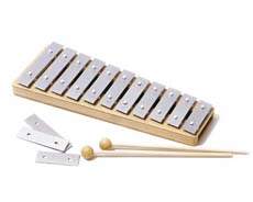 SONOR GP SOPRANO GLOCKENSPIEL 14 BARS 1 PAIR SCH40 MALLETS