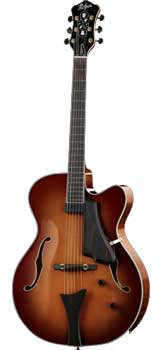 HOFNER CONTEMPORARY SERIES J17 ARCHTOP JAZZ GUITAR SINGLE CUTAWAY