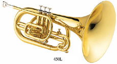 JUPITER F Marching Mellophone with moulded case 450
