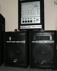 LEEM 100Watt Foldaway PA System
