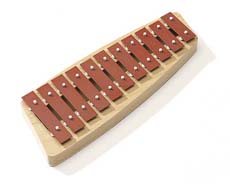SONOR NG10 SOPRANO GLOCKENSPIEL DIATONIC 13 BARS 1 PAIR SCH40 MALLETS