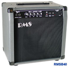 RMS B40 BASS AMP 40 WATT