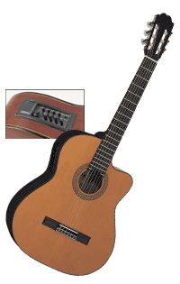 SUZUKI SEVILLE CUTAWAY CLASSICAL GUITAR SCG-40CE