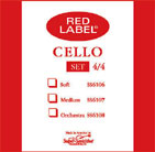 SUPER SENSITIVE SS6107 4/4 MEDIUM CELLO SET RED LABEL