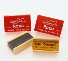 SUPER SENSITIVE LIGHT ROSIN FOR VIOLIN VIOLA AND CELLO WITH CLOTH 911D