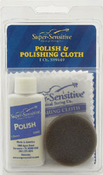 SUPER SENSITIVE SS9449 1oz POLISH/CLOTH KIT