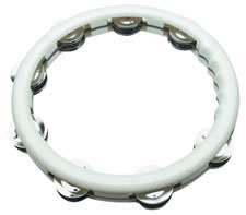 TOCA 10 HEADLESS TAMBOURINE WHITE