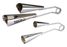 TOCA AGOGO BELL-HANDHELD-CHROME