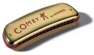 HOHNER COMET 32 REED MOUTH ORGAN KEY G