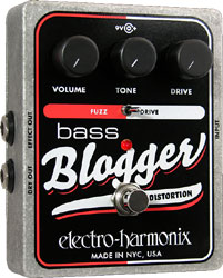 ELECTRO-HARMONIX BASS BLOGGER DISTORTION/OVERDRIVE PEDAL