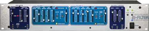 ELECTRO-HARMONIX BI-FILTER Rackmount Dual Analog Filter Processor