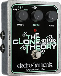 ELECTRO-HARMONIX STEREO CLONE THEORY Analog Chorus/Vibrato