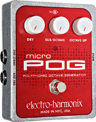 ELECTRO-HARMONIX MICRO POG Polyphonic Octave Generator