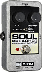ELECTRO-HARMONIX NANO SOUL PREACHER Compressor/Sustainer