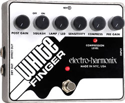 ELECTRO-HARMONIX WHITE FINGER  - Analog Optical Compressor