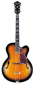 ARIA FA71 JAZZ GUITAR-Brown Sunburst