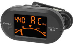 FLANGER Mini Clip-On Chromatic Tuner FT-12A