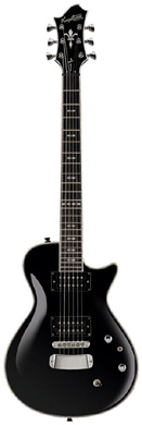 Hagstrom Ultra Swede Guitar in Black Gloss