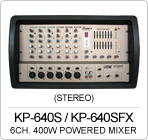 LEEM 6 Channel 400W Powered Mixer