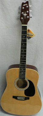 MONTANA Solid Top Dreadnought Guitar
