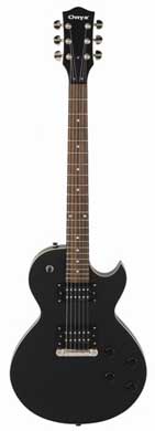 ONYX 'EAST BOROUGH' ELECTRIC GUITAR - BLACK