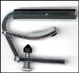 SHUBB C2 Nylon String Capo - Nickel - Flat